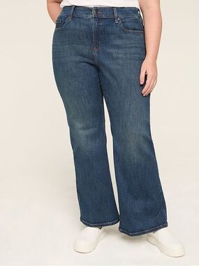 Lane Bryant High Rise Curvy Fit Denim Bootcut Western Minimalist Plus Size 18